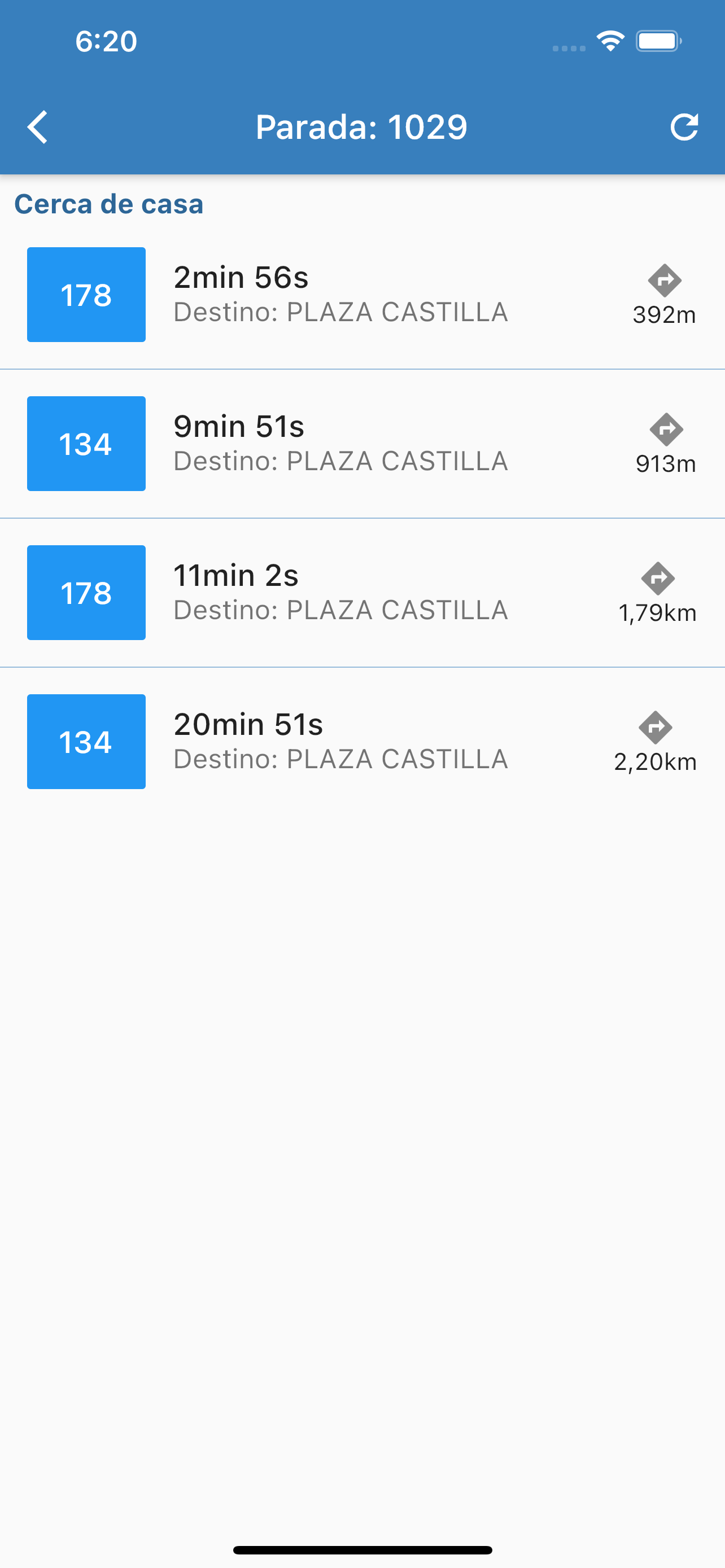 Espera Bus Madrid