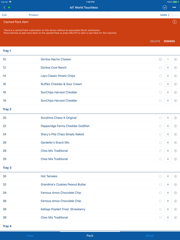 Vagabond Vending iPad screenshot 3 - Business app