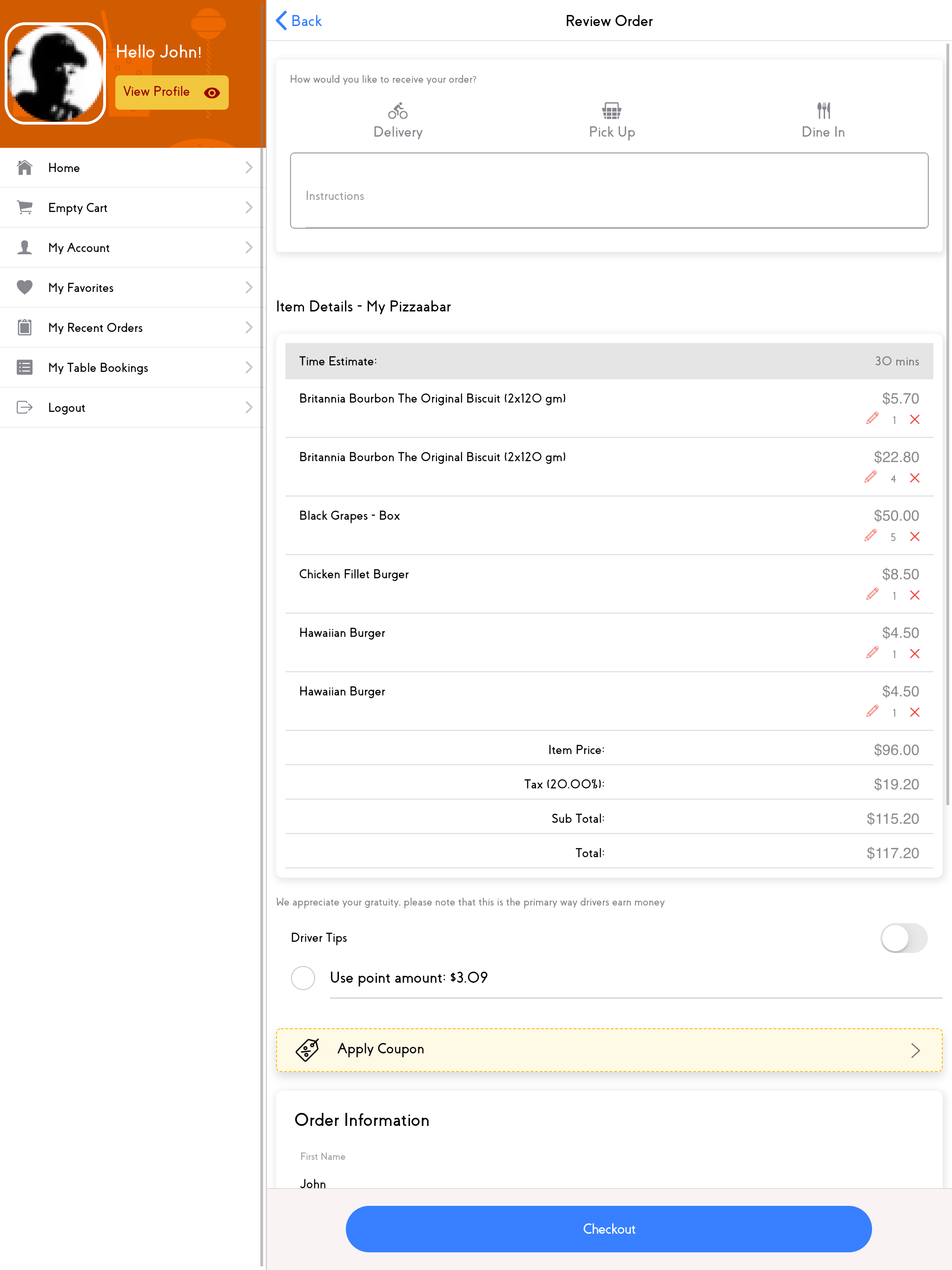 FOS - Customer App screenshot 9