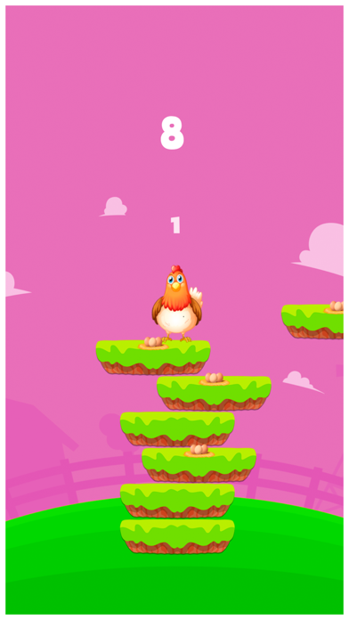 Happy Chicken Jump Up screenshot 2