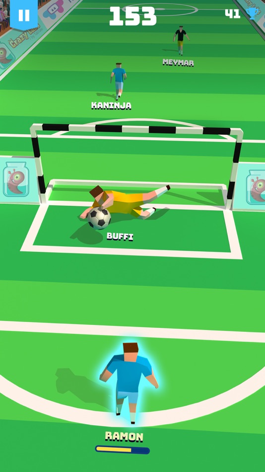 #5. Soccer Hero! (iOS) 由: Crazy Labs