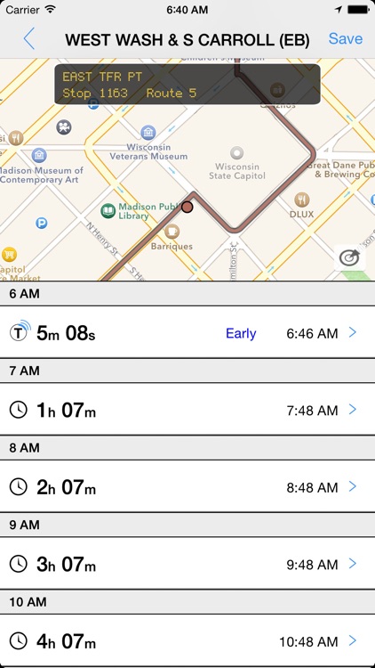 Transit Tracker - Madison