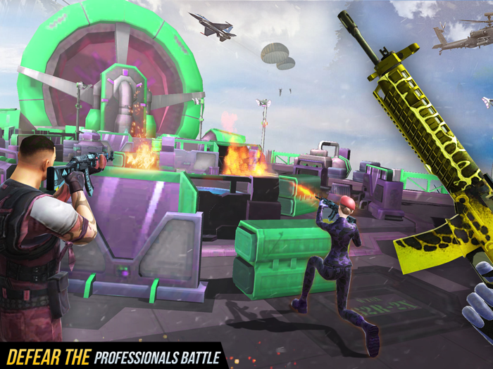 Fire Paint Sniper Hitman