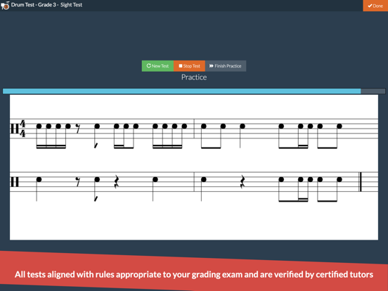 Screenshot #5 pour Drum Exam Grade Debut, 1, 2, 3