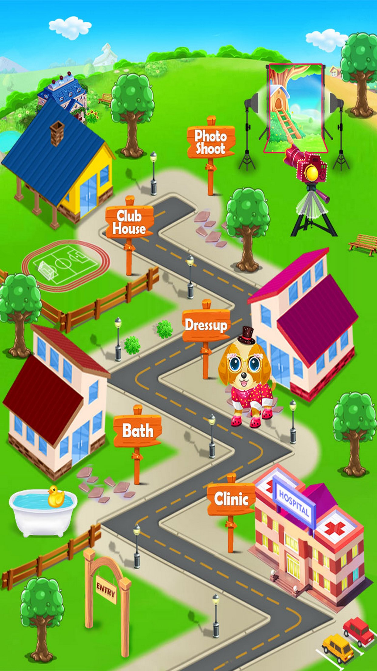 My Pet Care Salon Dress Up screenshot 4