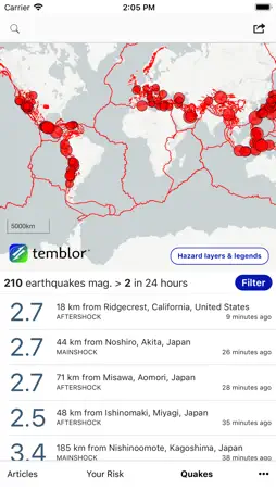 Temblor screenshot 3