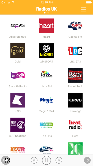 Radios UK FM Pro British Radio screenshot 2