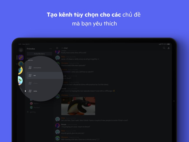 Discord – Tán Gẫu & Tụ Tập