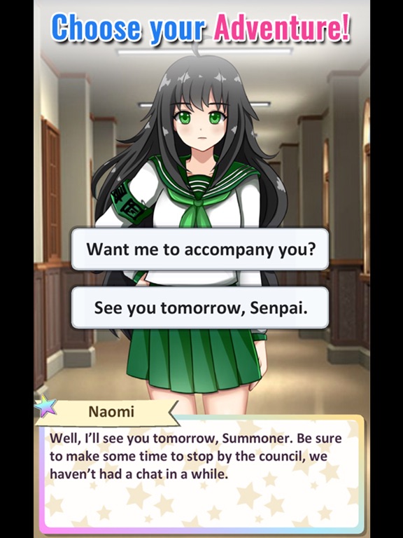 Gacha Memories - Visual Novel iPad screenshot 5 - Games app