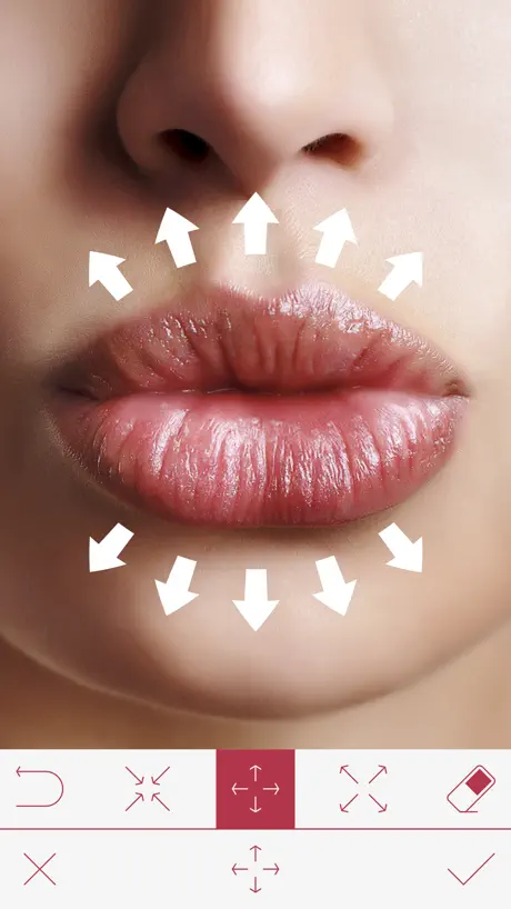 Lips Camera - Lips Photo Warp