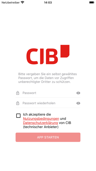 CIB kanzlei app screenshot 2