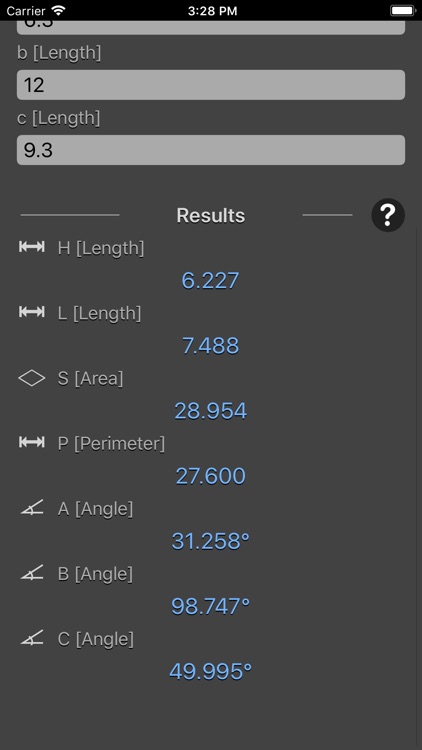Triangle Calculator Plus screenshot-3