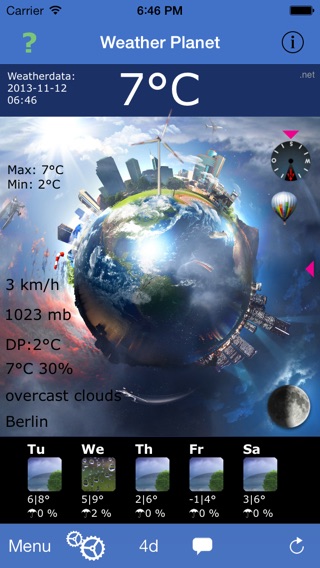 Weather Planet Liteのおすすめ画像1