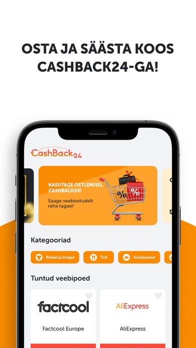 CashBack24 - cashback service Screenshot