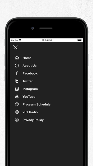 V81 Radio Screenshot