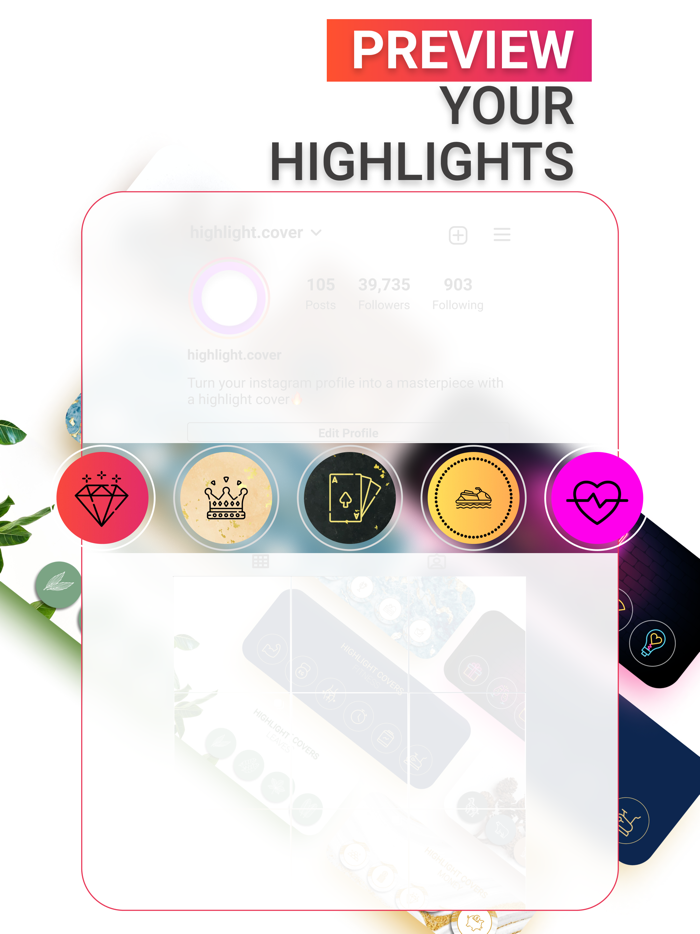 Highlight Cover Maker・IG Story