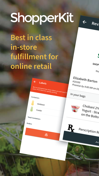 ShopperKit Mobile Screenshot