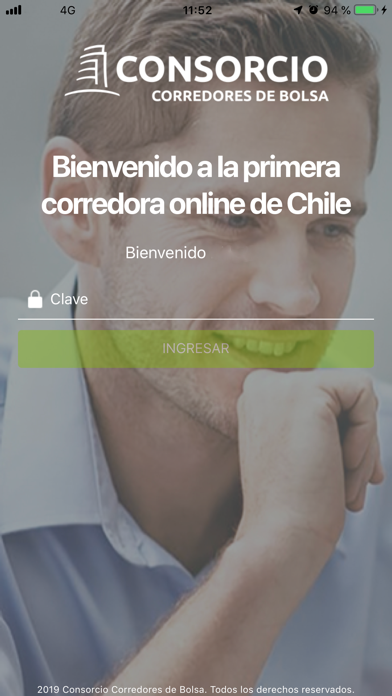 Corredores de Bolsa Consorcio Screenshot