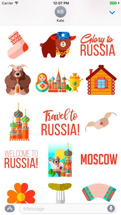 Russia Emojis & Keyboard