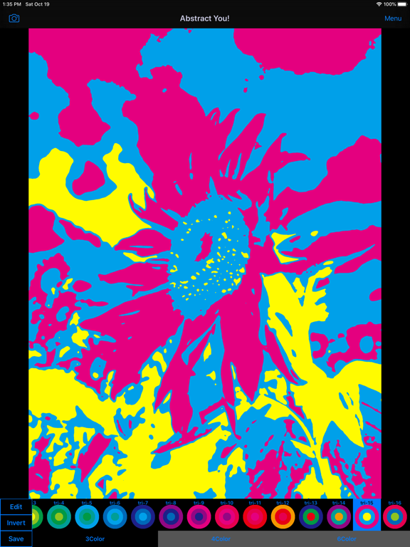 Abstract You - Pop Art Effects iPad screenshot