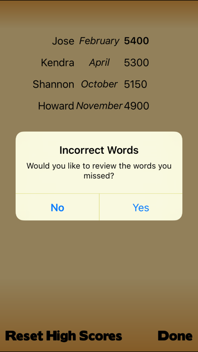 SAT Vocabulary Screenshot