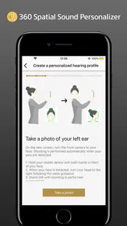 360 spatial sound personalizer iphone screenshot 2