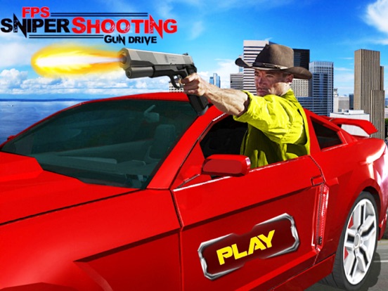 FPS Sniper Shooting Driveのおすすめ画像1