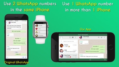 WatchChat & Dual for Whatsapp Screenshot 1