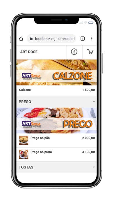 Artdoce - Pastelaria Screenshot