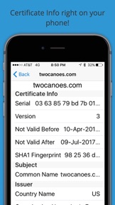 SSL Detective Plus screenshot