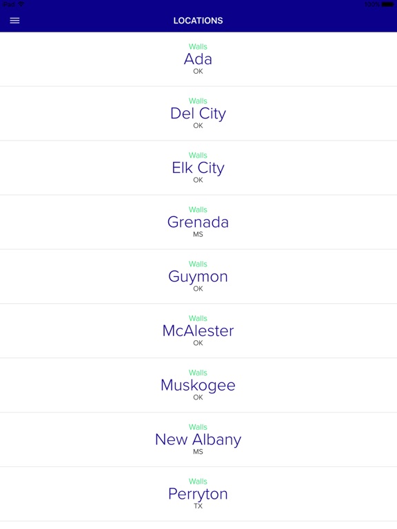 Walls Bargain Center iPad screenshot 1 - Shopping app
