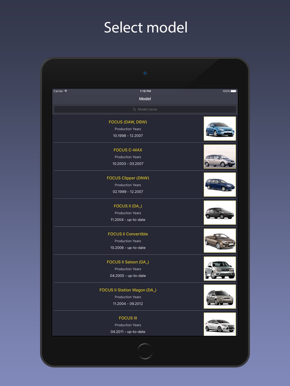 iPad screenshot