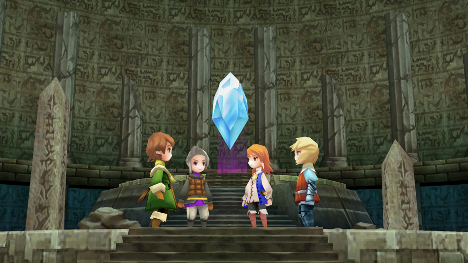 #4. FINAL FANTASY III (3D REMAKE) (iOS) 由: SQUARE ENIX