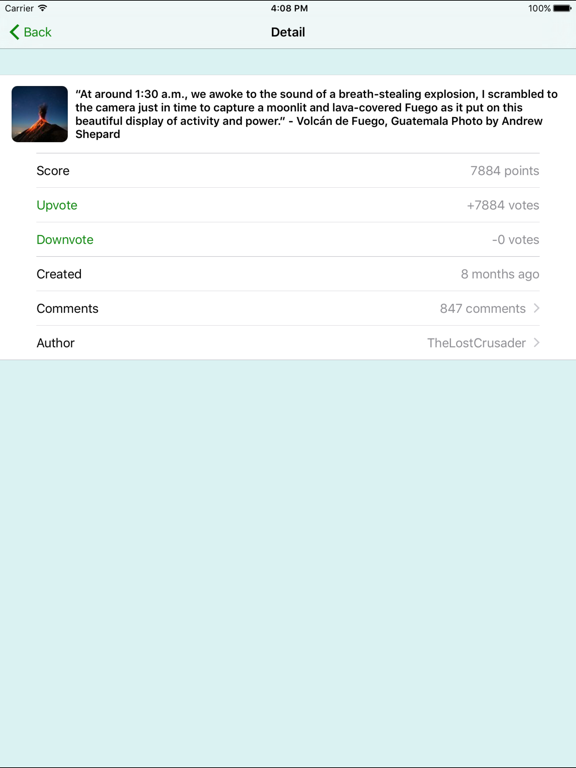 Earth Pics HD iPad screenshot 4 - Travel app