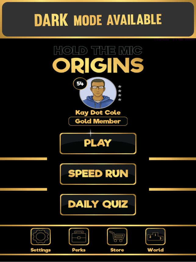 ‎Hold The Mic: ORIGINS Screenshot