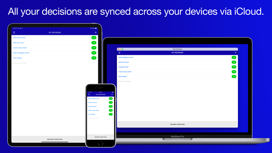 #8. Best Decision - decision maker (macOS) 由: Lukasz Kowalski
