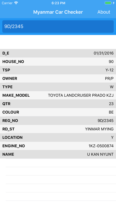 Myanmar Car Checkerのおすすめ画像1