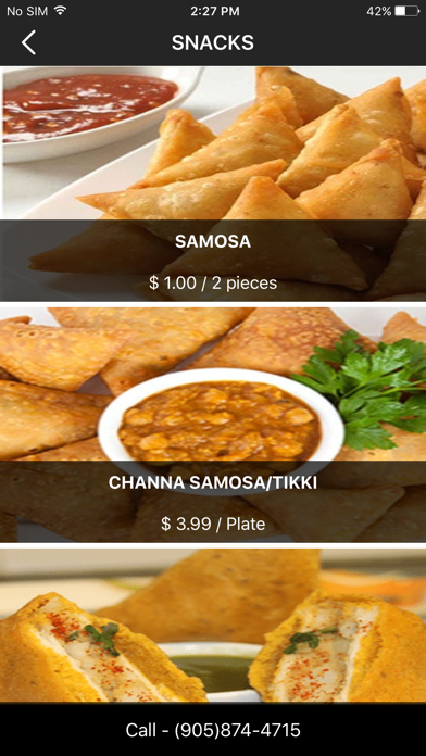 Screenshot #3 pour Indo Canadian Food Hut