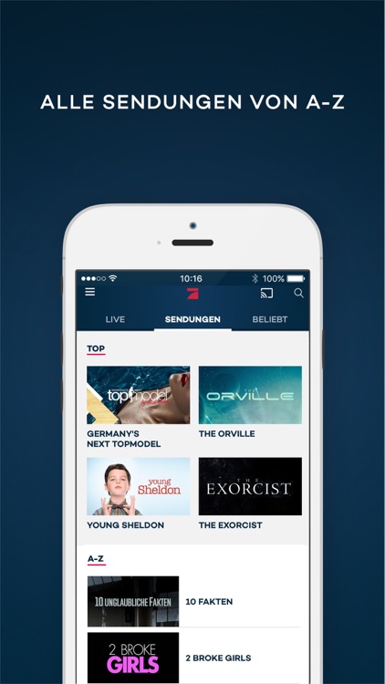 ProSieben – Live TV, Mediathek