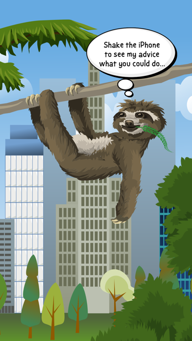 Sloth Says - Lazy Advisorのおすすめ画像1