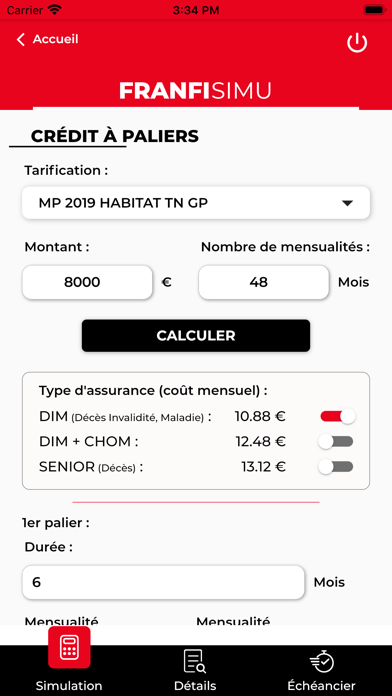 Screenshot #3 pour Franfi Simu