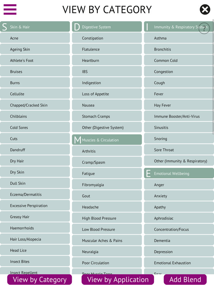 The Aroma App - Essential Oils