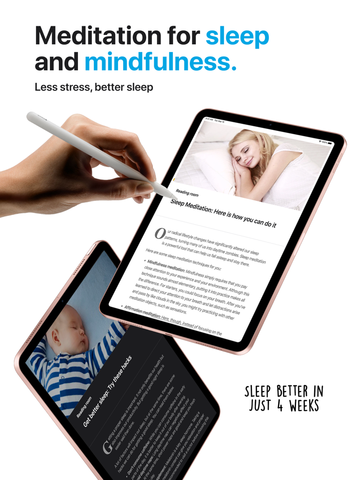 Mindfulness and meditation app