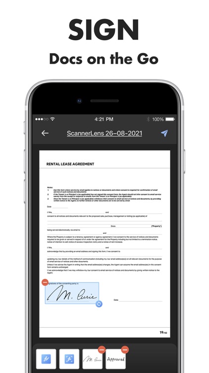 Scanner Lens: scan to pdf screenshot-4