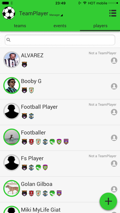 TeamPlayer Screenshot