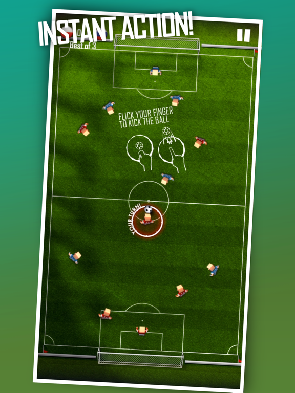 Screenshot #4 pour Flick Champions VS: Football