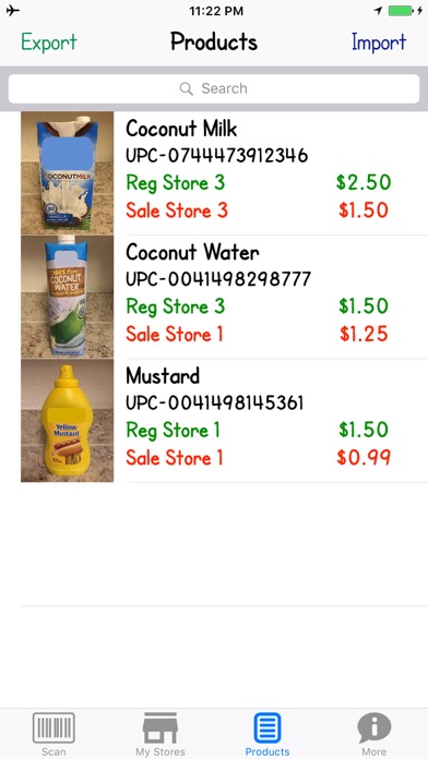 Smart Grocery Price Book screenshot 2