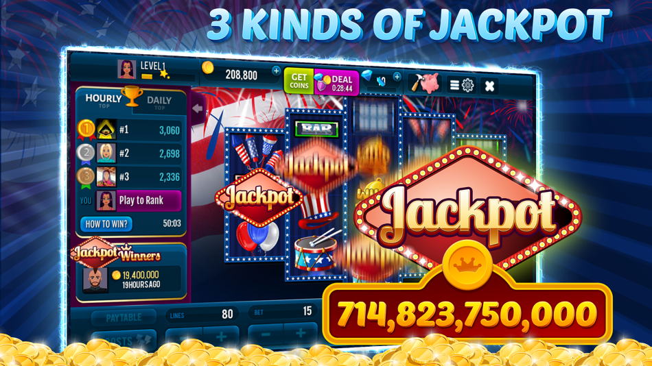 #3. Independence Spin Slots (iOS) 由: Duksel