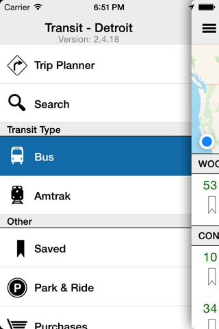 Transit Tracker - Detroit screenshot 2
