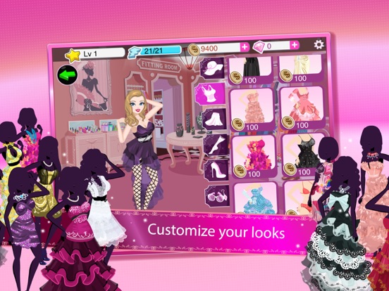 Star Girl: Colors of Spring iPad screenshot 3 - Games app